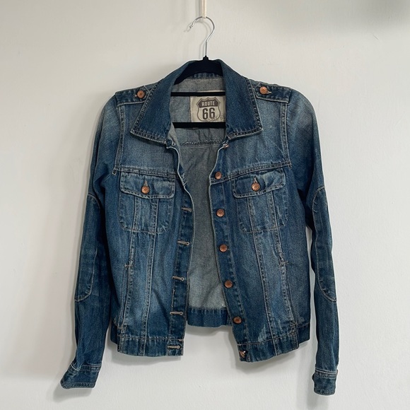 Route 66 Denim Jacket - Picture 1 of 3